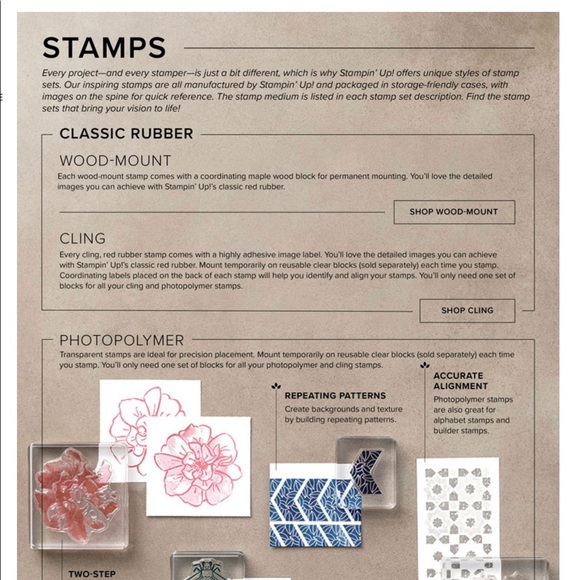 And All That Jazz Stampin/' Up! Mounted Rubber Stamp